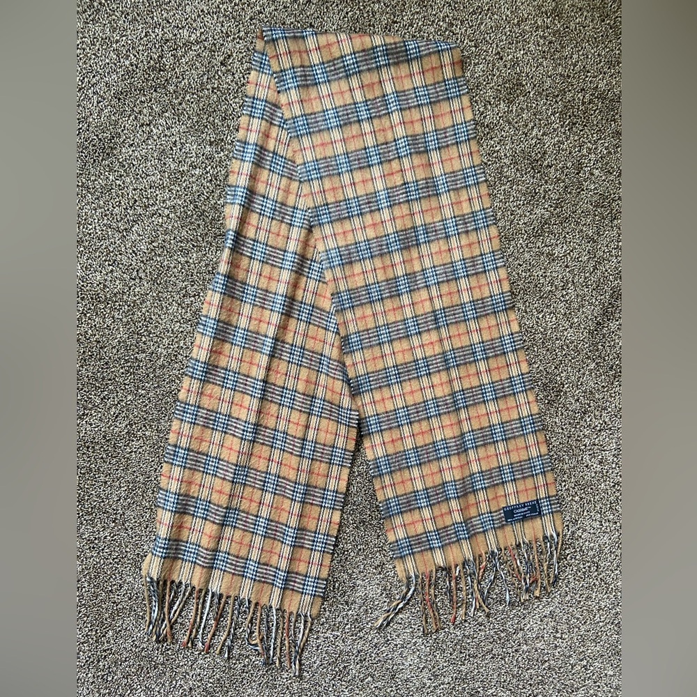 Geoffrey Beene Plaid Scarf
